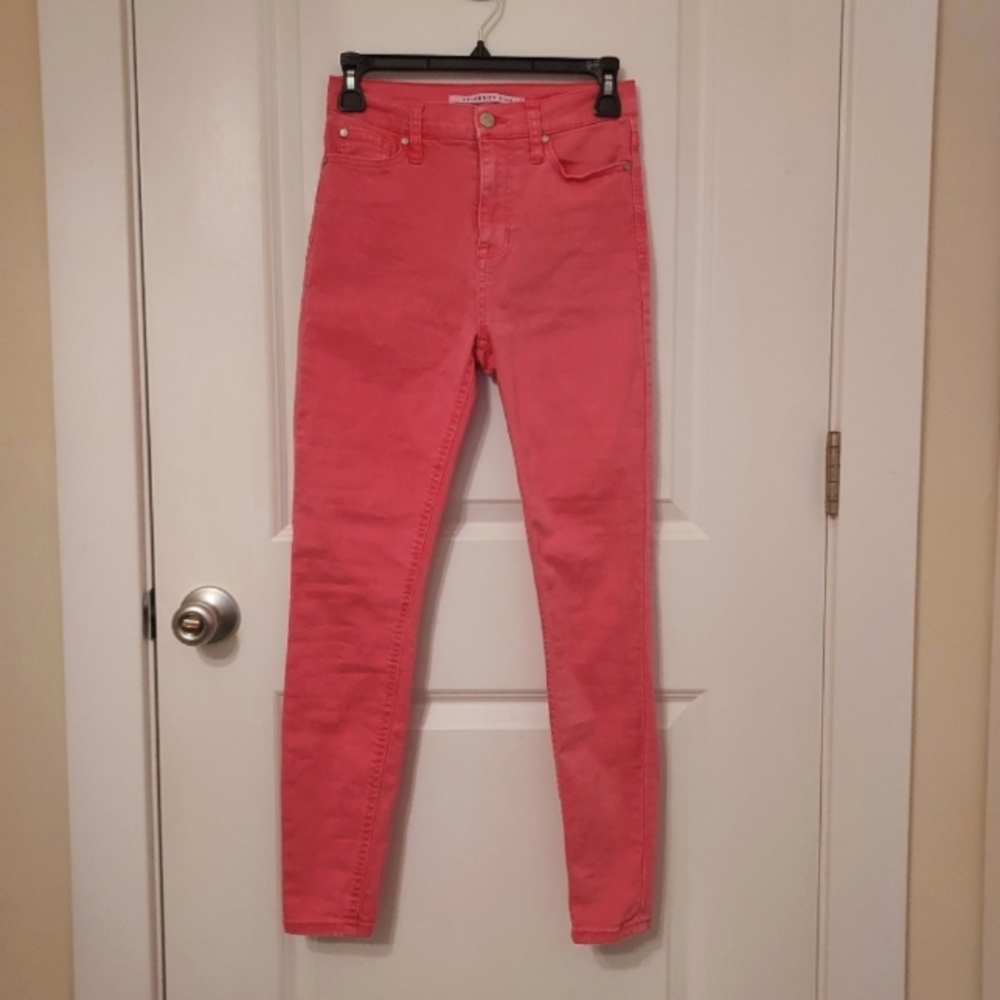 Celebrity Pink Coral Skinny Jeans